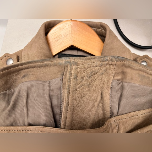 Women’s All Saints Balfern suede jacket US size 6 - Picture 5 of 5